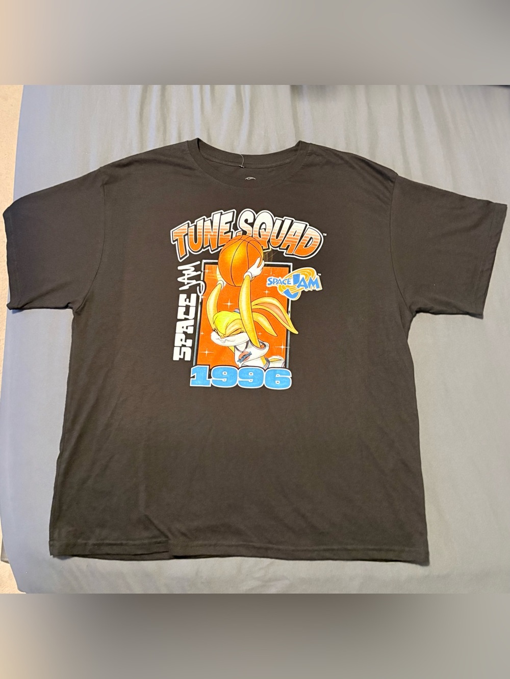 Space Jam Tune Squad 1996 Looney Tunes Short Sleeve T-Shirt - Black